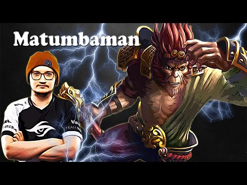 Matumbaman - Monkey King Safelane vs Topson Outworld Destroyer | Dota 2 7.28b Gameplay