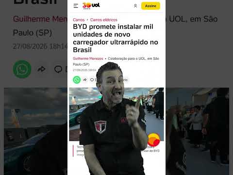 Qual a sua opinião sobre isso? Deixe aqui nos comentários 👇👇👇#byd #carroseletricos #portimus