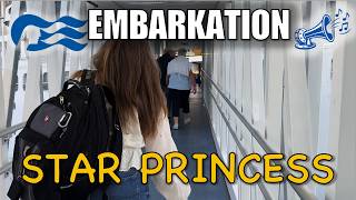 Star Princess Embarkation Day | First Impressions & First Day Onboard