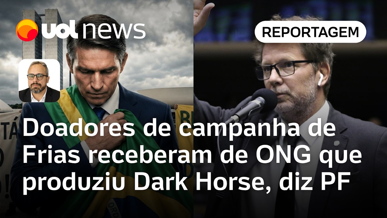 Doadores de campanha de Frias receberam de ONG que produziu Dark Horse, diz PF | Artur Rodrigues