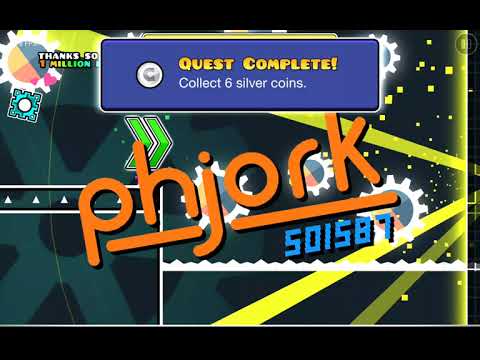 phjork 100% (Easy Demon) by cerufiffy | Geometry Dash 2.1