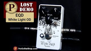 Video thumbnail for Lost Demos - Earthquaker Devices White Light Overdrive by AndyDemos