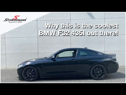 Famous YouTuber WackyJacky101 tunes BMW F32 435I at Schmiedmann Odense