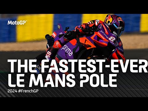 コースレコード樹立のジョージ・マルティンのポールラップオンボード映像 MotoGP2024 第5戦フランスGP(ル・マン-ブガッティ・サーキット)