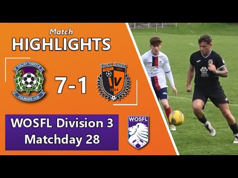 Dalry Thistle 7 : Irvine Vics 1 - 3rd May 2025