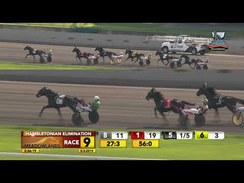 HAMBLETONIAN ELIM 2 - RACE 9 - August 3, 2019