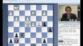 London Chess Classic 2012 Round 1 Highlights Carlsen McShane Kramnik Polgar Aronian Nakamura