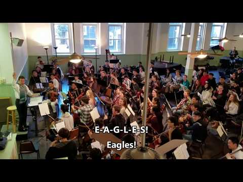 The Philadelphia Youth Orchestra performs "Fly, Eagles Fly"