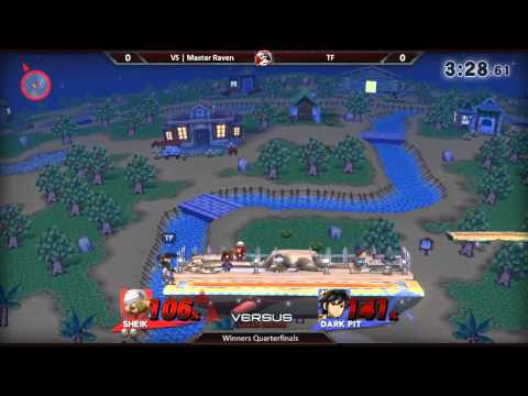 Versus Weekly 5/28/15 - Winners Qtrs - Master Raven (Sheik) vs. TF (D-Pit/Palutena) - Smash 4