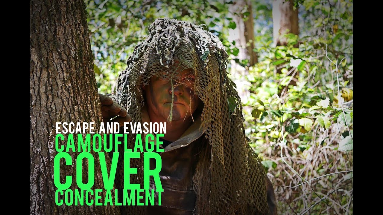 Escape and Evasion: Camouflage, Cover, and Concealment