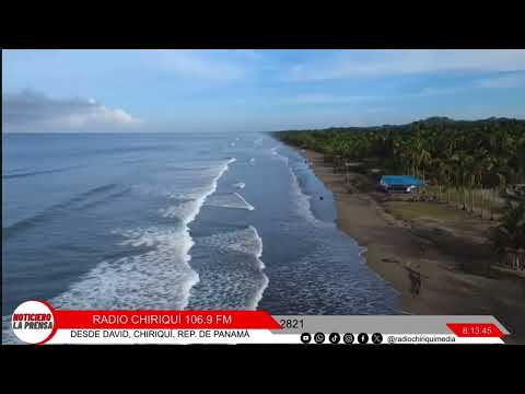 Playa Las Lajas protagoniza cobertura especial por aniversario de Chiriquí