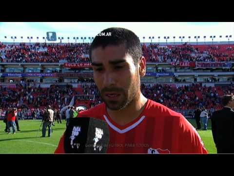 Méndez: "Me siento muy identificado...". Independiente 2 - Central 0. Fecha 9. Primera 2014. FPT.