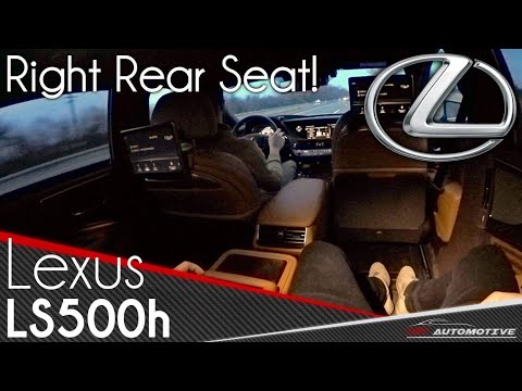 Lexus LS 500h PASSENGER POV Autobahn LUXURY Ride