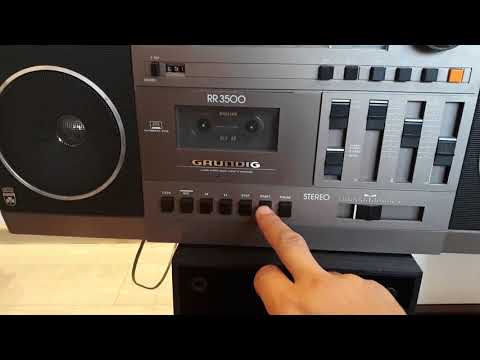 Grundig RR 3500 - Radiorecorder , 1985