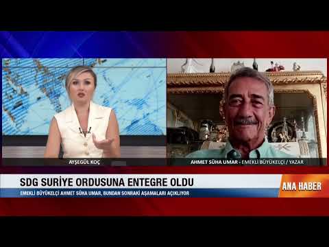 SDG Suriye ordusuna entegre oldu I Emekli Büyükelçi Ahmet Süha Umar, sonraki aşamaları açıklıyor.