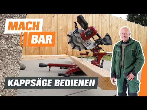 Using a miter saw: Sawing wood and angles | OBI