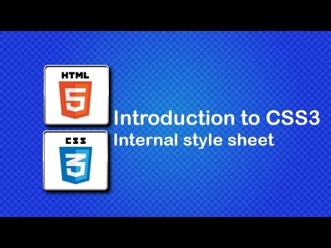 HTML5 and CSS3 Beginner Tutorial 11 - Introduction to CSS
