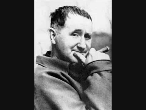 Bertolt Brecht - Das Lied von der Unzulänglichkeit des menschlichen Strebens