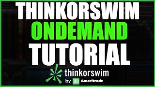 Thinkorswim Practice Trading Tutorial (OnDemand)