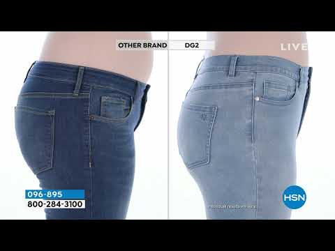 DG2 by Diane Gilman Virtual Stretch BootCut Jean  Basic