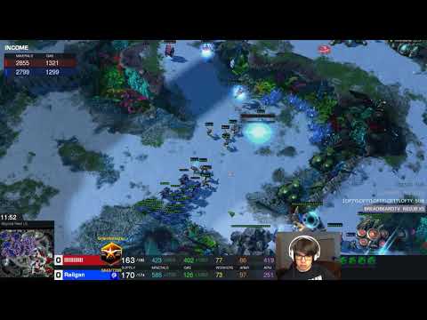 StarCraft 2 - ZvP - Pure Hydralisk vs Immortal Chargelot Archon Storm Mothership