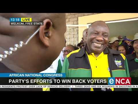 President arrives in Welkom to lead Letsema campaign