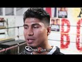 Mikey Garcia to Bob Arum "Let me borrow Terrence Crawford" talks negotiating fights