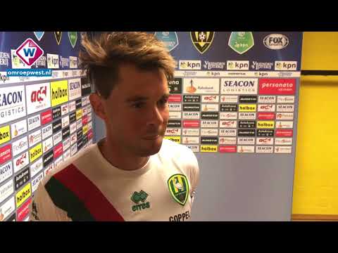 Reactie Thijmen Goppel na VVV - ADO Den Haag