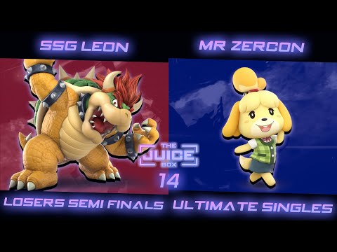 SSG LeoN vs Mr Zercon \\ Losers Semi Final \\ The Juice Box 14 \\ SSBU