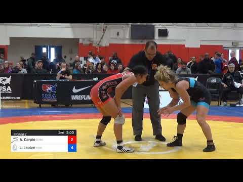 WM/WM 59 KG - RR2 - Arian Carpio (SKWC) Vs. Lauren Louive (NYAC)