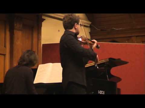 Fan Video - Alexander Sitkovetsky & Oliver Poole - Brahms Violin Sonata No. 2 (2007)