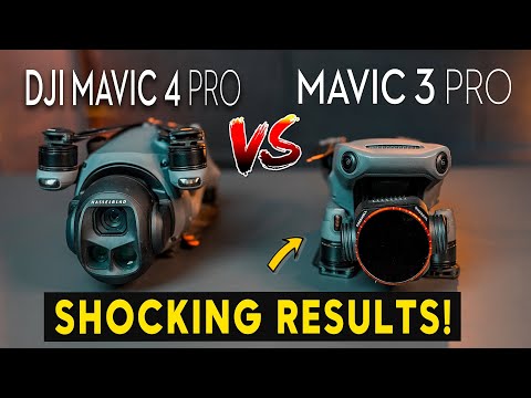 DJI MAVIC 4 PRO vs MAVIC 3 PRO - FULL COMPARISON