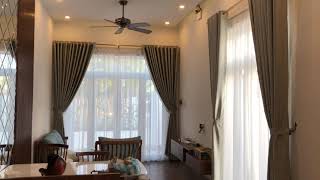 Rèm cửa sổ,cửa chính chống nắng tốt,giá rẻ tặng kèm dây vén rèm tiện lợi