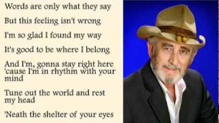 Don Williams - The Shelter Of Your Eyes with Lyrics