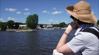 preview picture of video 'Hudson - Oka ferry crossing, Quebec'