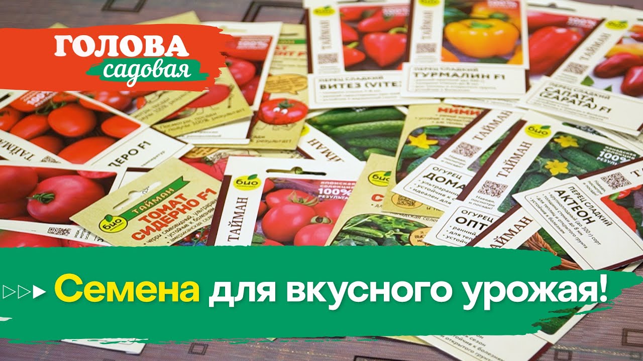 Голова садовая - Семена для вкусного урожая!