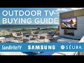 2021 Best Outdoor TVs Buying Guide Terrace vs Sunbrite vs Seura | Weatherproof TVs