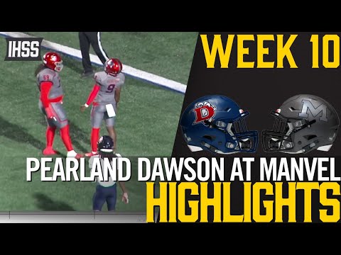 High Stakes Showdown: Manvel vs. Dawson Highlights | Playoffs on the Line