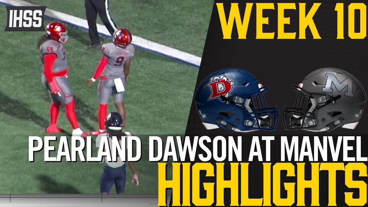 High Stakes Showdown: Manvel vs. Dawson Highlights | Playoffs on the Line