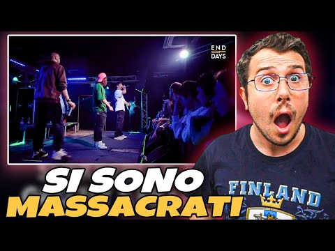 Reaction a GRIZZLY & FRANCIS GUN vs SHEKKERO & MR DICE vs THE NIGRO E TRAGO - END OF DAYS 2025