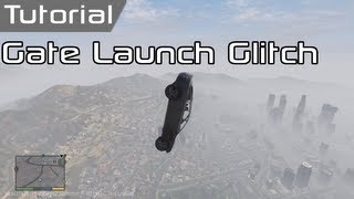 GTA V: Gate Launch Glitch (Tutorial) - [GTA 5 Swingset Glitch]
