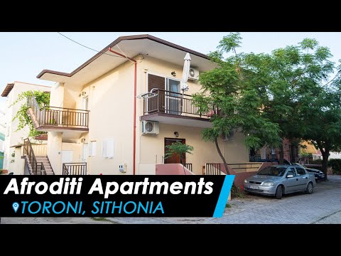 Apartamentos Afroditi, alojamiento privado en Toroni, Grecia - Video