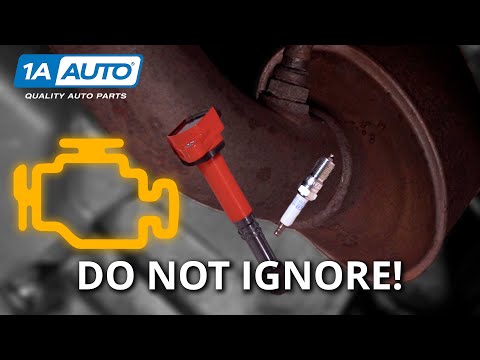 Flashing Check Engine Light? Bad Spark Plugs and Ignition Coils Could Damage the Catalytic Converter