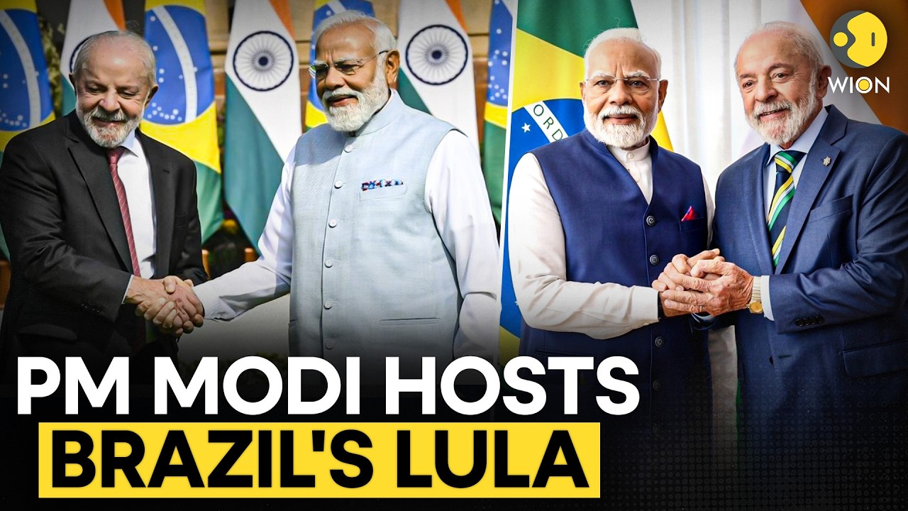 LIVE: PM Modi And Brazil’s President Lula Hold Talks | PM Modi | WION