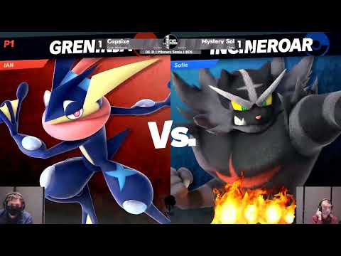 Domino Effect 21 - Mystery Sol (Incineroar) vs. Capsize (Greninja) - Ultimate Winners Semis