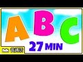 ABC Alphabet Song ABC字母歌 Nursery Rhymes 儿歌 Hooplakidz Mandarin
