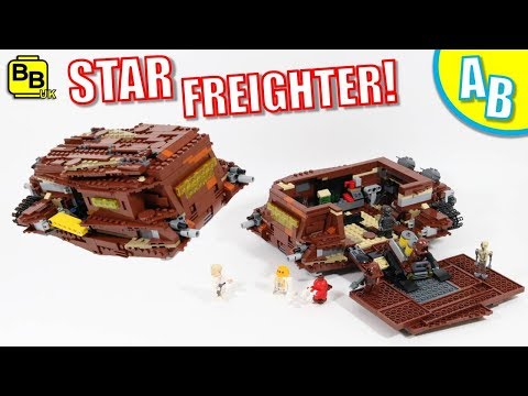 LEGO STAR WARS STAR FREIGHTER 75220 ALTERNATIVE BUILD! Video