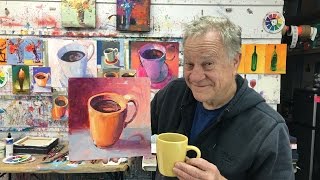 BobBlast 113 &quot;Paint a Cup -  Starting with Lights and Darks.&quot;