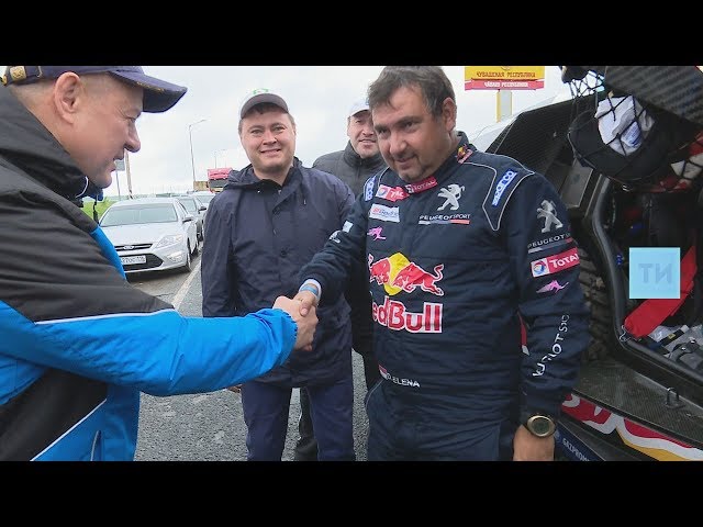 В рамках ралли «Шелковый путь» первым въехал в РТ Себастьен Леб на внедорожнике Peugeot