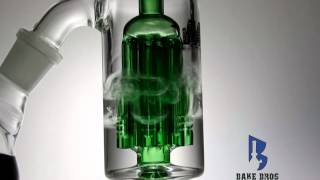 Bake Bros MAVERICK 18MM ASHCATCHER 6 ARM PERC 45 ANGLE JOINT GREEN 12-1051